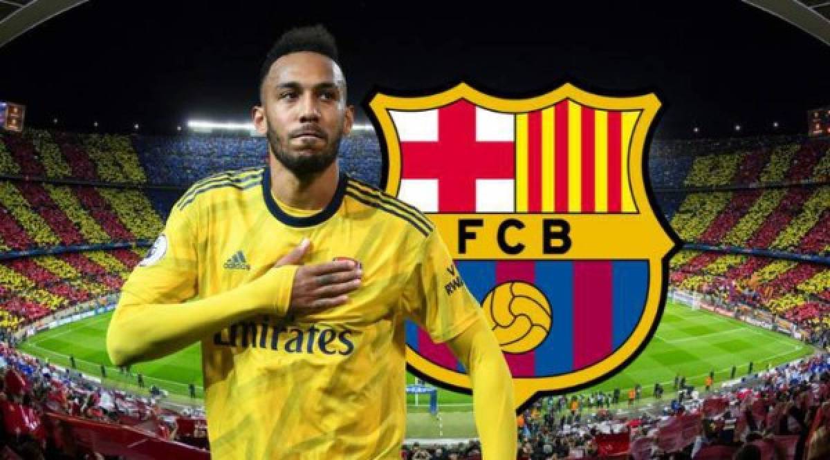 Pierre-Emerick Aubameyang lleva 14 goles en 22 partidos en la presente campaña y en el Barcelona se han interesado en sus servicios. Aunque, hace unos años atrás mencionó que tenía el sueño de jugar en Real Madrid.