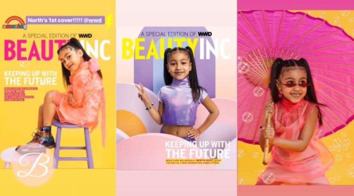 A sus 6 años, la niña ya ha protagonizado su primera portada en solitario para la revista WWD y cuenta con un vestidor con el que sueñan muchas celebridades adultas que incluye copias en miniatura de muchas de las prendas de sus progenitores.