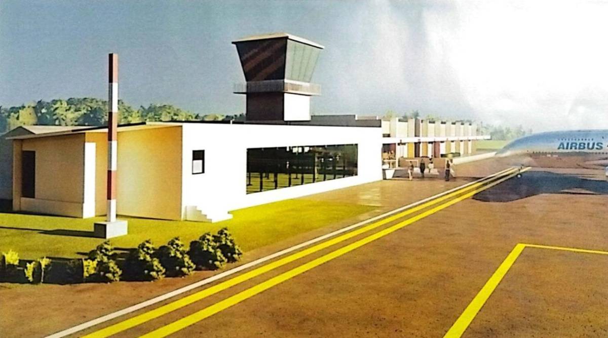 Terminal internacional del aeropuerto Golosón de La Ceiba está siendo ampliada