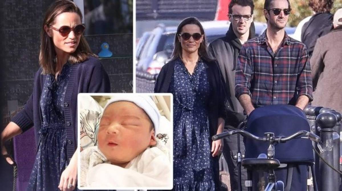 Pippa Middleton<br/><br/>La hermana pequeña de Kate Middleton se unió al club de madres el 15 de octubre de 2018 cuando dio a luz a su primer hijo, Arthur, producto de su matrimonio con el empresario James Matthews.<br/><br/>