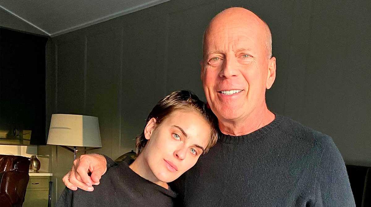 Hija de Bruce Willis revela que padece autismo