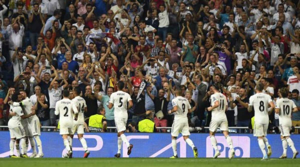 El Real Madrid ganó 3-0 a la Roma este miércoles en la primera jornada de la Liga de Campeones, iniciando de la mejor manera la defensa del título europeo en el estadio Santiago Bernabéu. El madridismo disfrutó a lo grande.