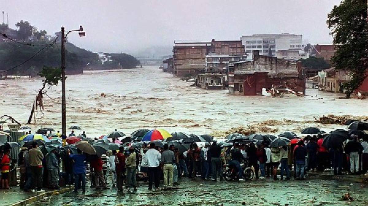 La mayoría de los daños ocurrieron en Honduras y Nicaragua, pero es preciso mencionar que también Guatemala y El Salvador sufrieron daños considerables.