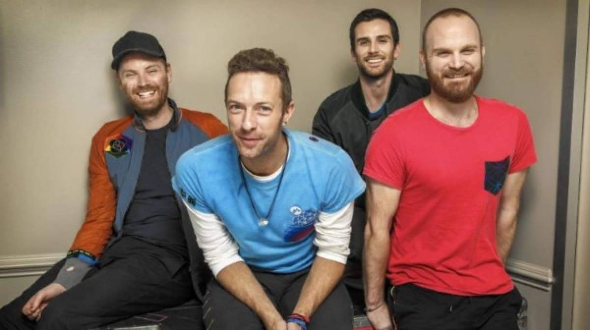 7. Coldplay<br/>Banda musical<br/>Reino Unido<br/>$115.5 millones de dólares