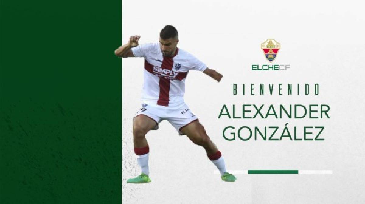 El Elche ha fichado al lateral venezolano Alexander González. Llega como agente libre.