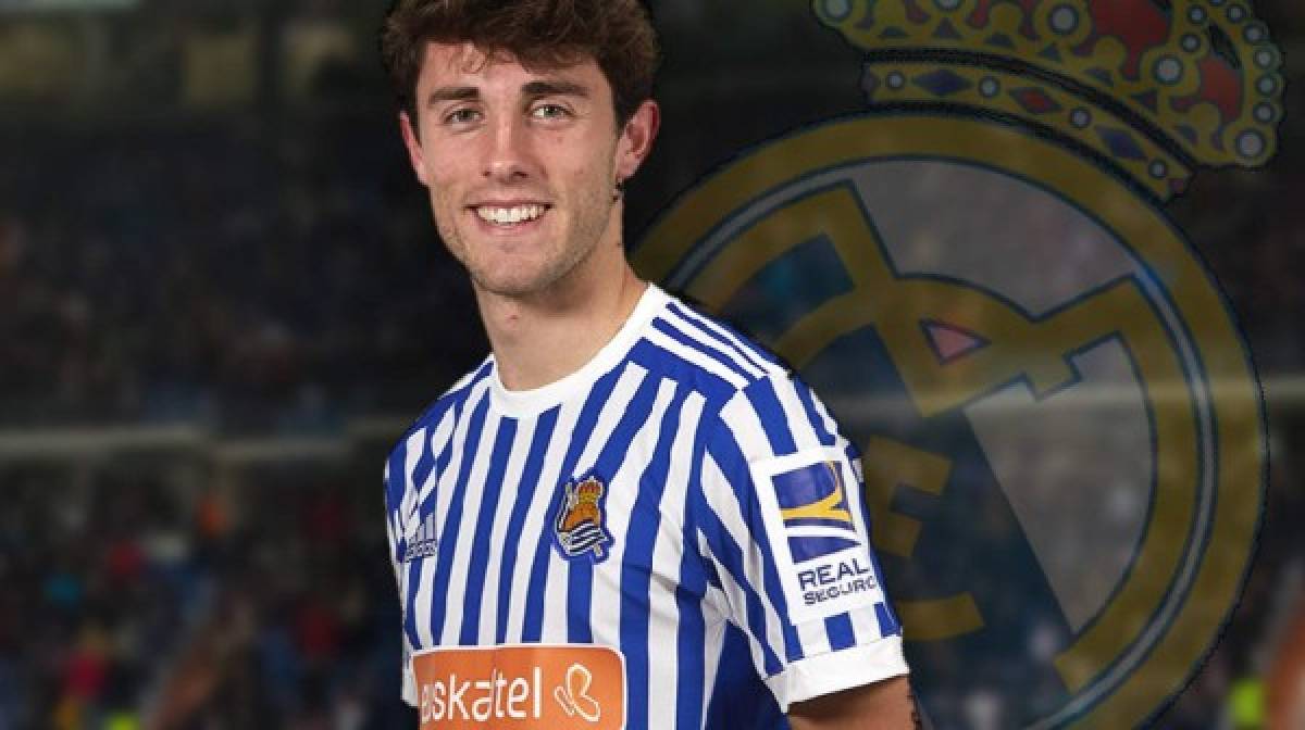 Álvaro Odriozola: El Real Madrid ha comunicado que el lateral derecho será presentado este miércoles como nuevo refuerzo del club madridista. Pisará por primera vez el césped del Santiago Bernabéu con la camiseta del Real Madrid C. F. y atenderá a los medios de comunicación en la sala de prensa. Llega procedente de la Real Sociedad.