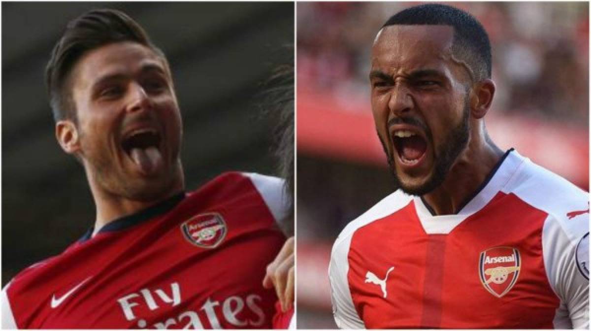 Según el 'Daily Star', el club londinense preparar una oferta de 55 millones de euros para hacerse con dos delanteros del Arsenal, Olivier Giroud y Theo Walcott, que no entran en los planes de Wenger para la próxima temporada.