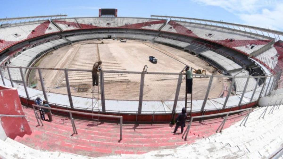 Estadio Monumental - Uno de los hallazgos más recientes es el que se encontró en la casa de River Plate y es de la prehistoria.