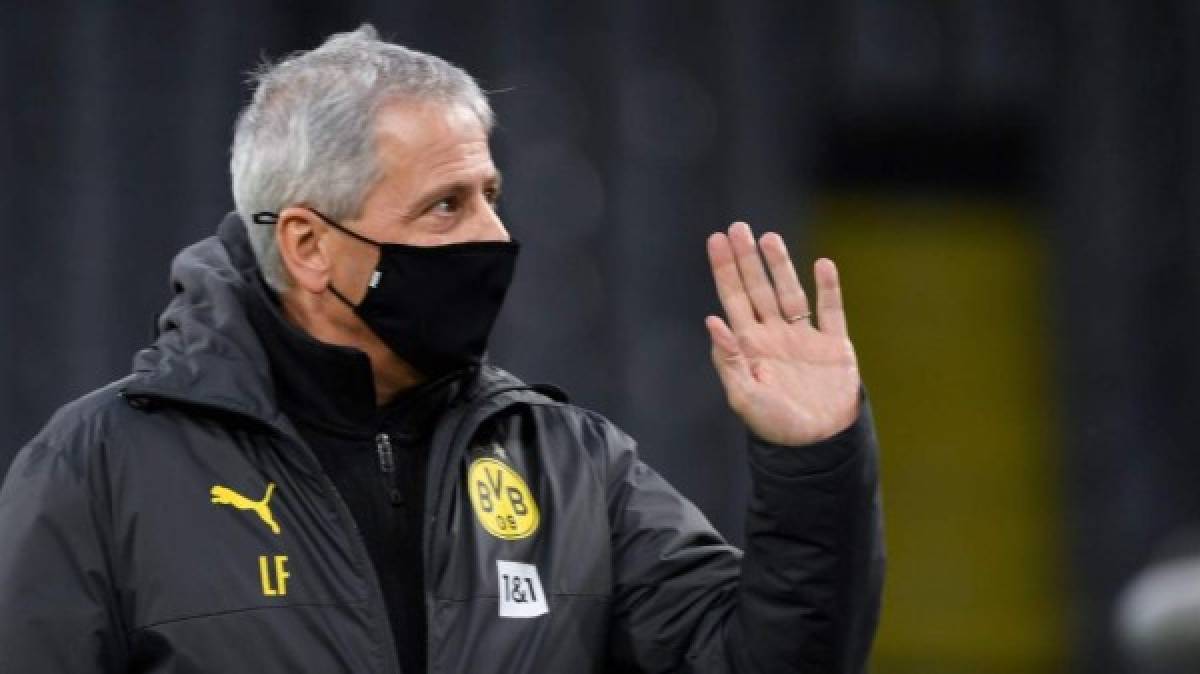 Lucien Favre - El entrenador suizo, que actualmente se encuentra libre tras su paso por el Borussia Dortmund, fue bastante criticado durante muchos meses en el club alemán. Ha entrenado a muchos equipos, entre ellos el Hertha de Berlín y el Niza. Foto AFP
