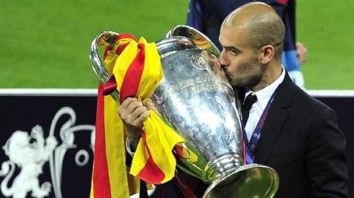 9. JOSEP GUARDIOLA - 21 títulos<br/><br/>El técnico catalán ha dirigido al Barcelona, al Bayern Munich y ahora al Manchester City. Con el Barcelona obtuvo14 títulos: 3 Ligas de España, 2 Copas del Rey, 3 Supercopa de España, 2 Champions League, 2 Mundial de Clubes, 2 Supercopas de Europa y con el Bayern Munich (7): 3 Bundesligas, 2 Copas de Alemania, 1 Supercopa Europea, 1 Mundial de Clubes.<br/><br/><br/>