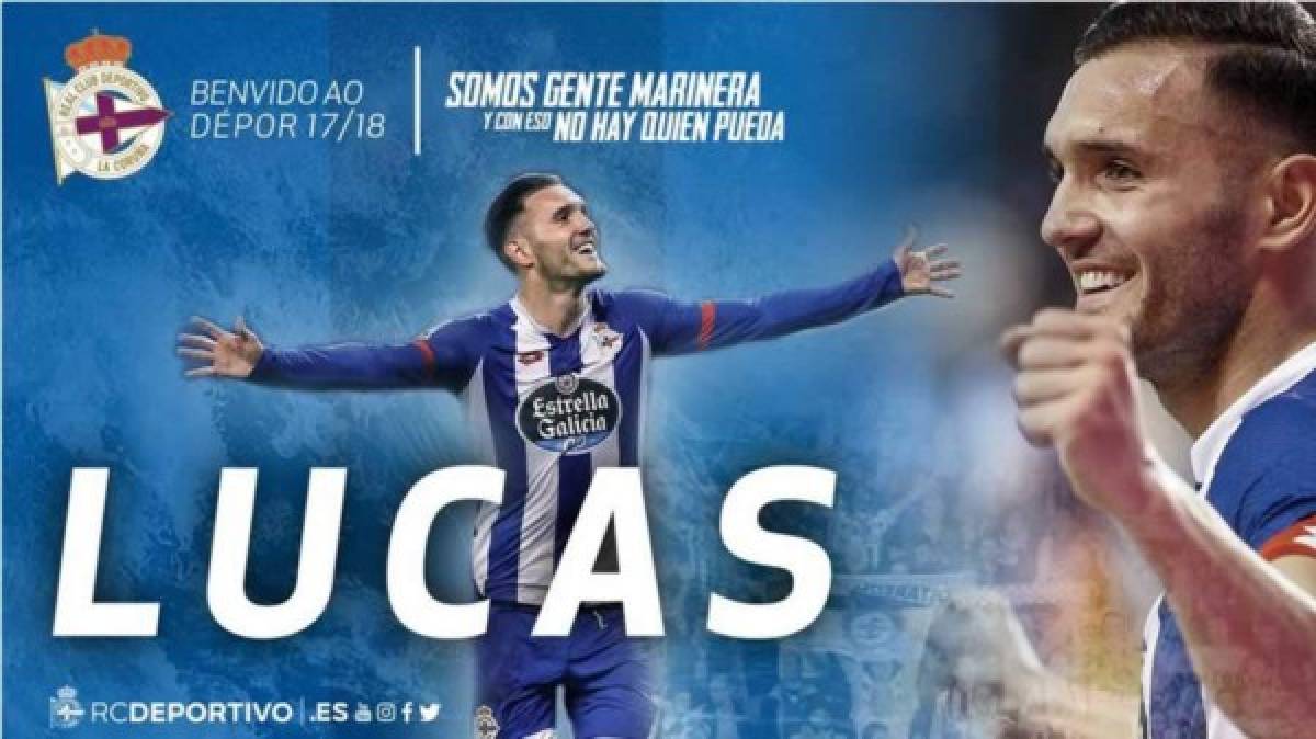 Lucas Pérez vuelve a casa. El delantero español retorna al Deportivo La Coruña después de una aventura con poca fortuna en el Arsenal.