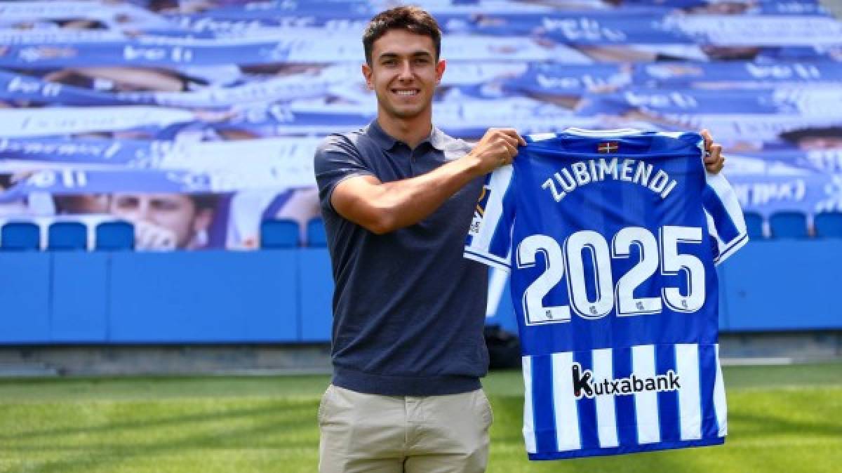 El centrocampista Martín Zubimendi renueva hasta 2025 con la Real Sociedad tras disputar como titular seis de las nueve últimas jornadas. El propio canterano txuri-urdin se ha mostrado 'muy contento' con la renovación que ha firmado este viernes en las oficinas de Anoeta junto a Jokin Aperribay. El donostiarra debutó en la derrota de la Real frente al Real Madrid y ha llegado a disputar 570 minutos con la zamarra txuri-urdin.