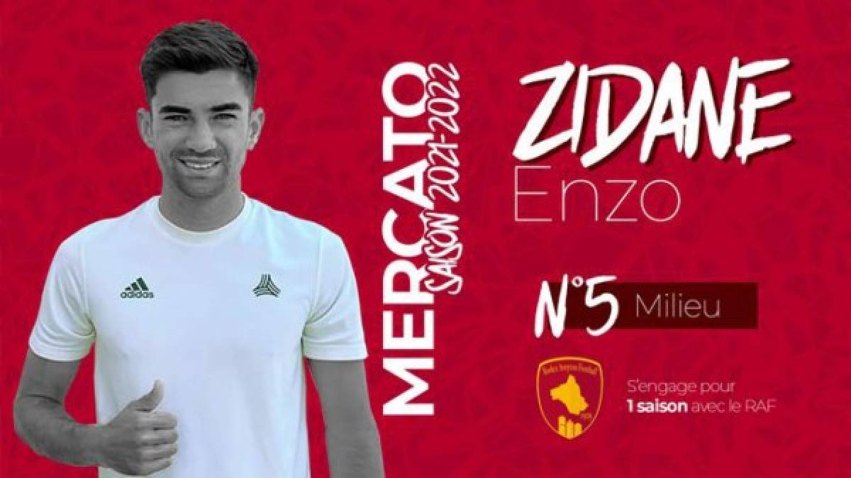 ¡OFICIAL!Enzo Zidane, hijo de la leyenda del Real Madrid, ficha por el Rodez Aveyron Football de la Ligue 2, un recién ascendido a la categoría.