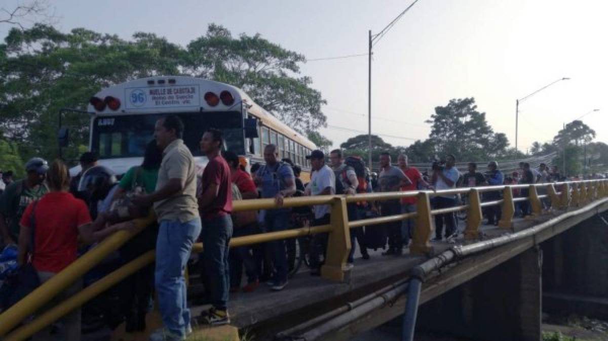 Desde las 8:00 de la mañana se desarrolla el paro de transporte anunciado para este lunes en todo el país.