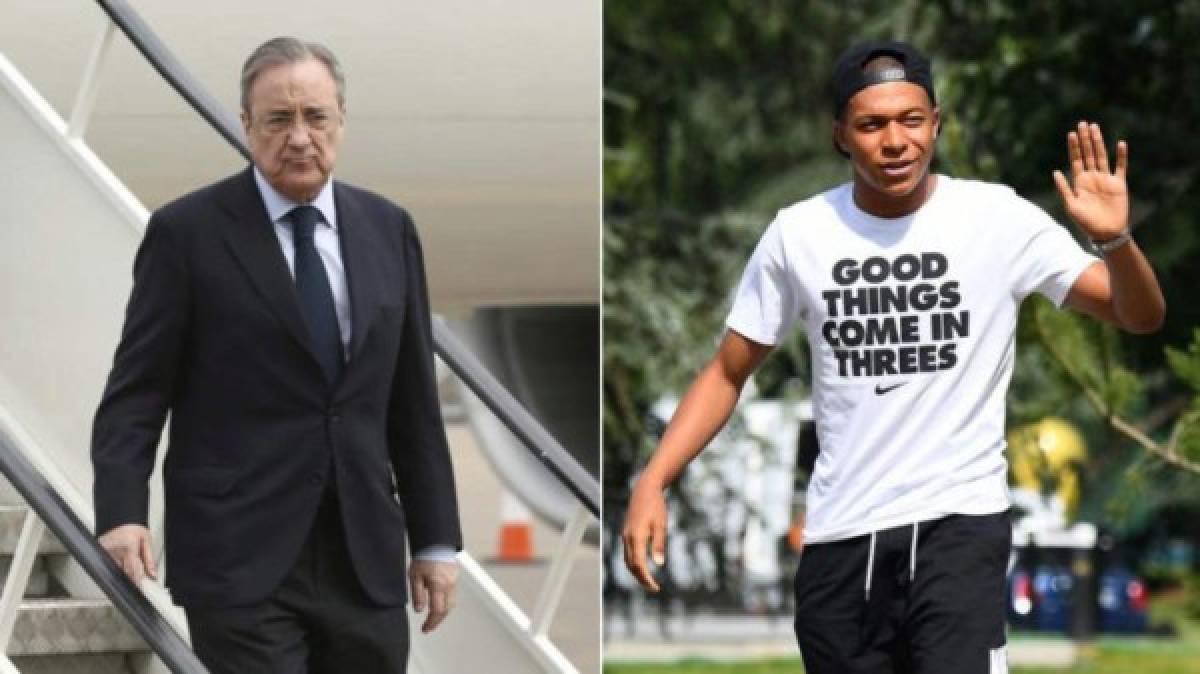 Florentino Pérez ha dejado entrever que buscará inmediatamente el fichaje de Mbappé. 'Es francés (Zidane) y se lleva bien con Mbappé, podría hacer algo, igual puede convencerle. Ahora se trata de acabar bien la temporada y preparar la que viene', ha dicho el máximo directivo del club blanco.