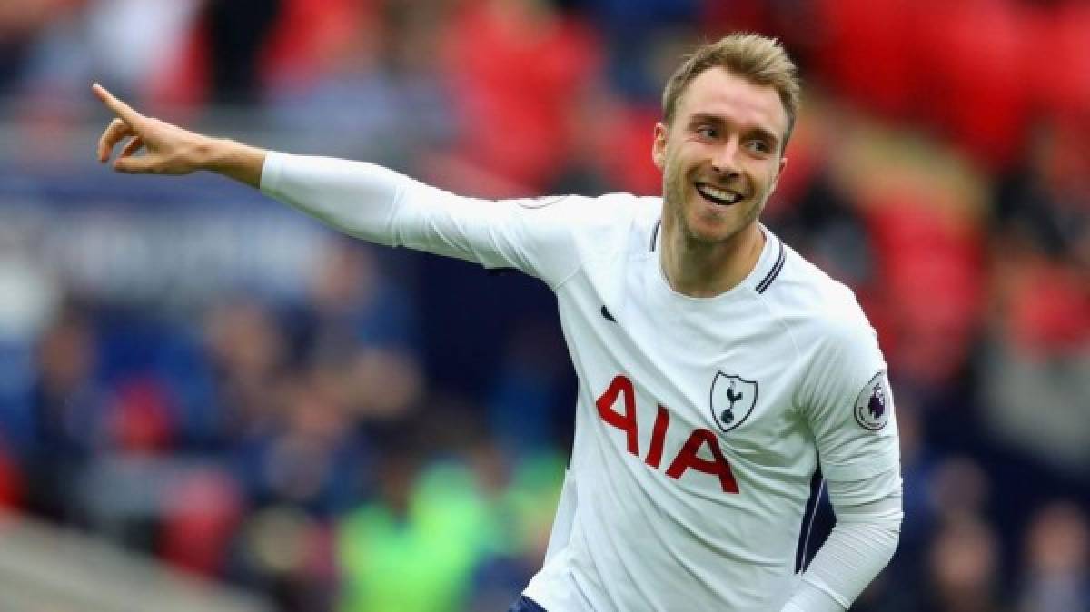 Christian Eriksen: El jugador danés es otro de los que se disputan Barcelona y Real Madrid. Ambos clubes de España se pelean por el futbolista del Tottenham.