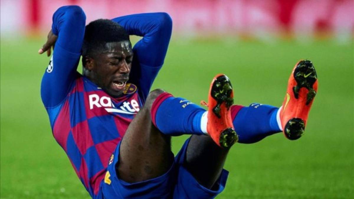 Al superar los cinco meses de baja, el Barça podrá fichar a un delantero que supla la ausencia de Dembelé, para lo que primero tendrá que enviar un informe a la Federación Española (RFEF).