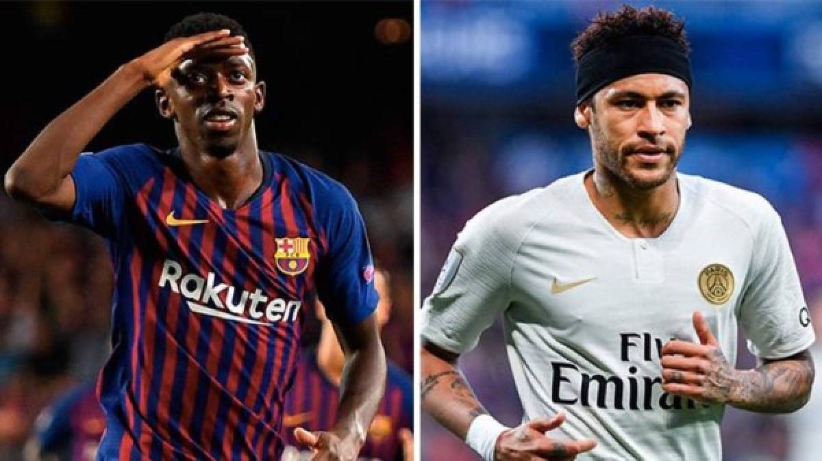 Ousmane Dembélé: El joven delantero francés es otro de los que ha sido ofrecido por parte del Barcelona al PSG a cambio de Neymar.