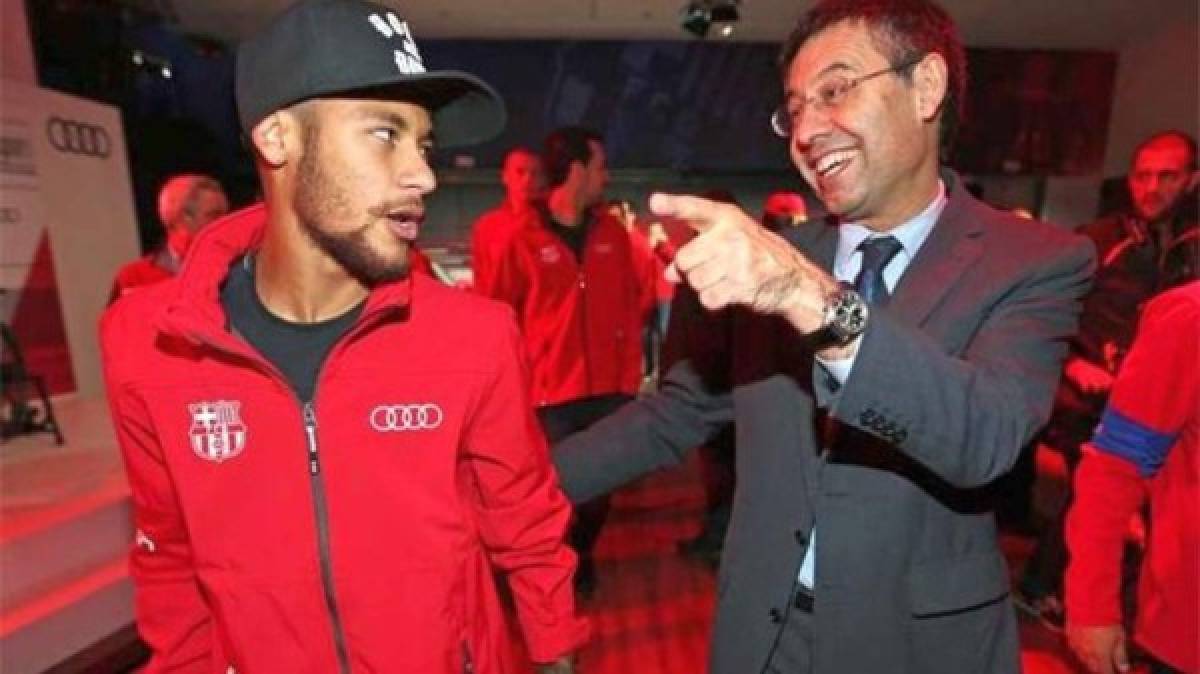 Neymar tiene demandado al Barcelona y el presidente Bartomeu le ha pedido que retire dicha demanda. De lo contrario no volverá al club culé.