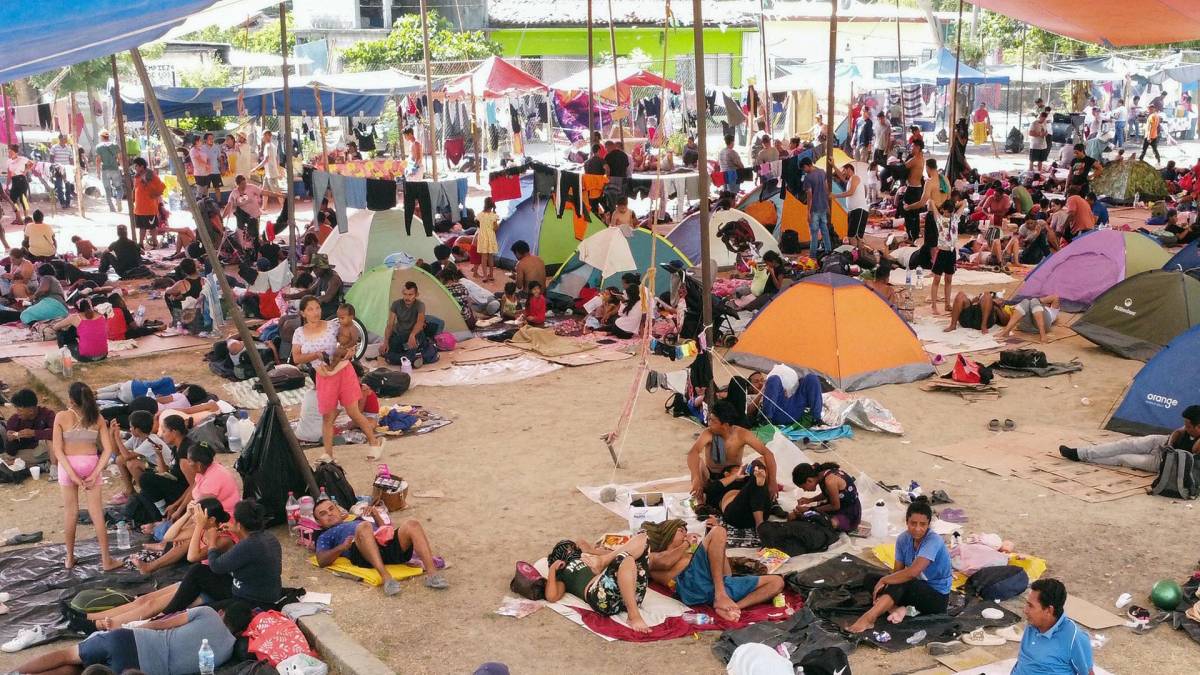 Caravana migrante se queda en Oaxaca para presionar ayuda del Gobierno mexicano