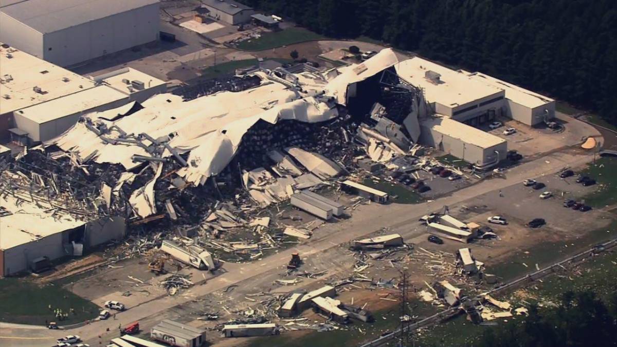 Tornado en EEUU causa graves daños en una planta Pfizer