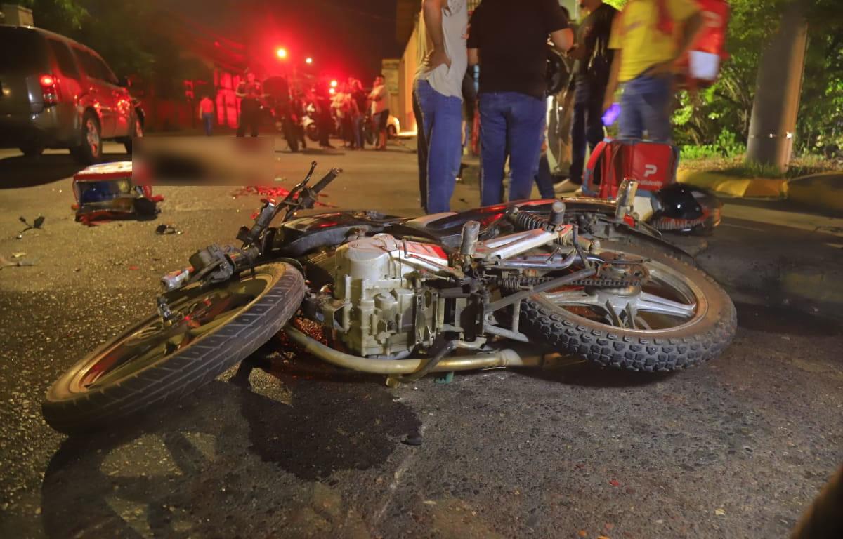 Repartidor pierde la vida en accidente en San Pedro Sula