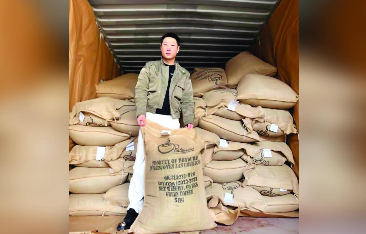 Primer contenedor de hondureño café llega a China