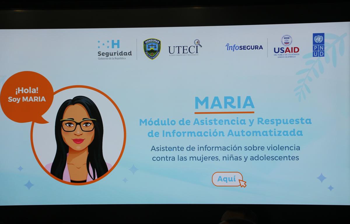 Lanzan el chatbot “MARIA” para prevenir la violencia en Honduras
