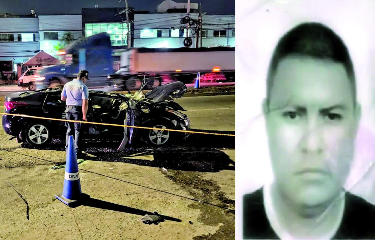 Identifican a repartidor muerto en accidente en bulevar de San Pedro Sula