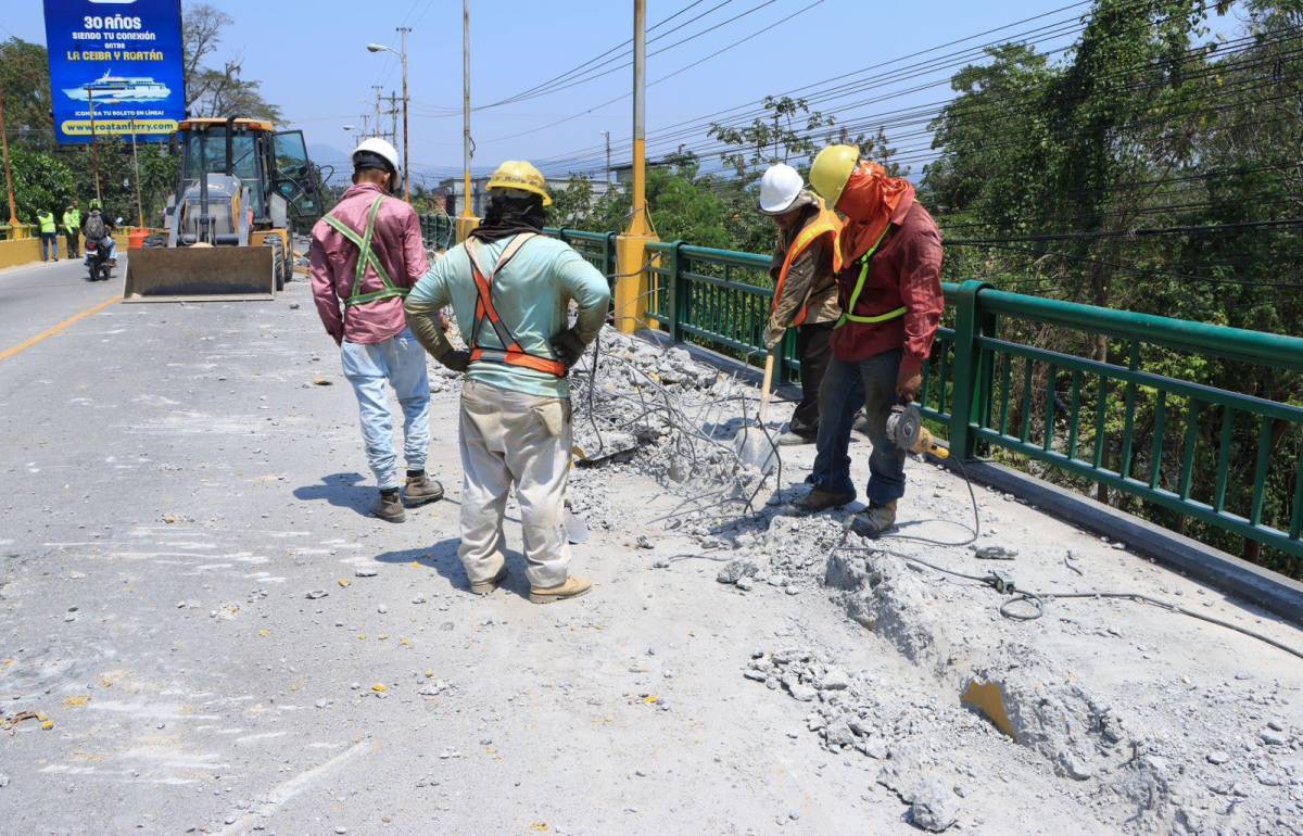 Por cuatro semanas trabajarán en el puente Los Alpes de SPS