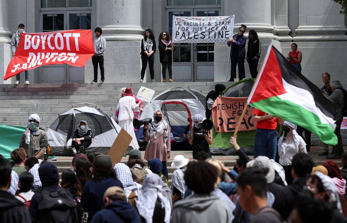 El conflicto en Gaza se traslada a varios campus de todo Estados Unidos