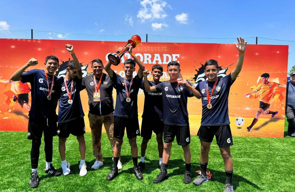 ¡Histórico! Honduras es campeón mundial del torneo 5v5 de Gatorade
