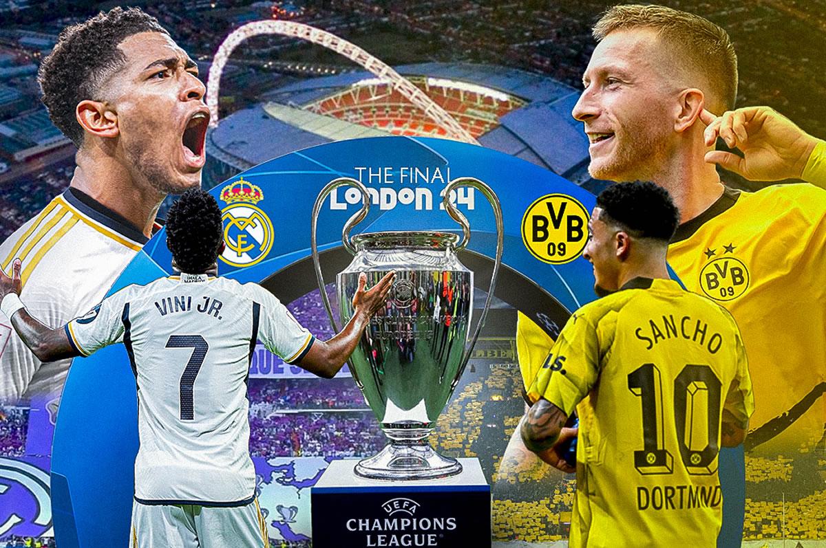 Final Champions League 2023-2024: Cuándo y dónde es el Real Madrid vs Borussia Dortmund