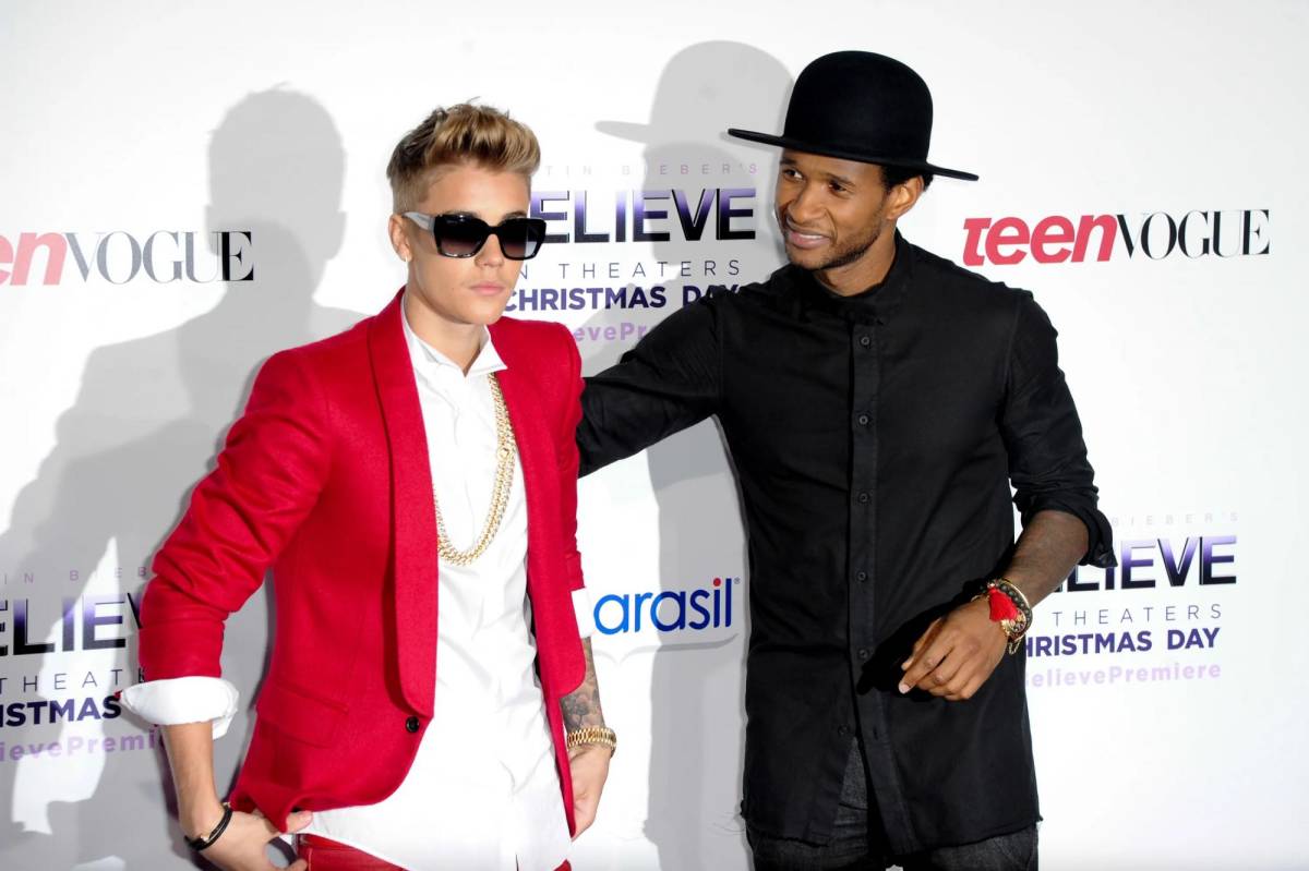 Justin Bieber rechazó la oferta de Usher para actuar en el Super Bowl