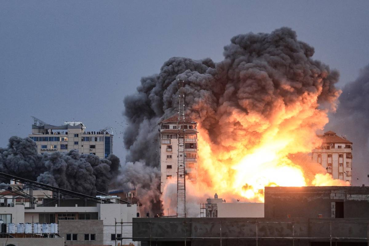 Ataques del Ejército de Israel en Gaza.