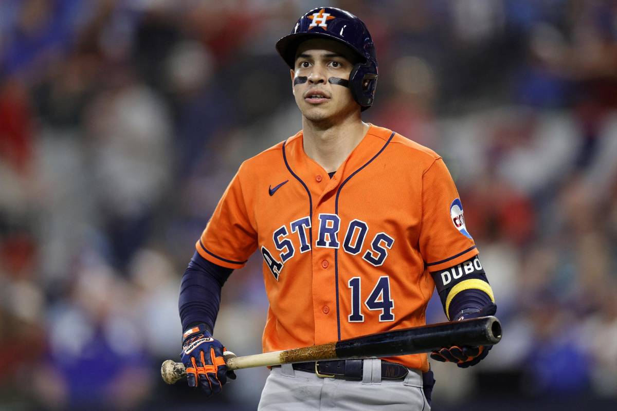 Mauricio Dubón y los Astros quedan fuera de la Serie Mundial