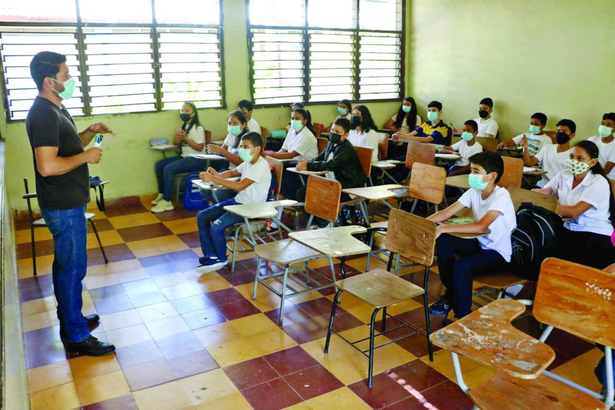 Más del 85% de los estudiantes ya asisten a las aulas en Lempira
