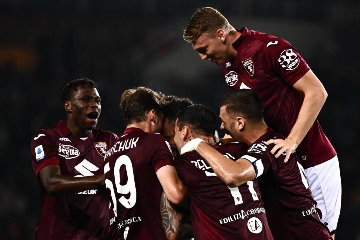 El Torino marcó los dos goles antes de finalizar el primer tiempo.