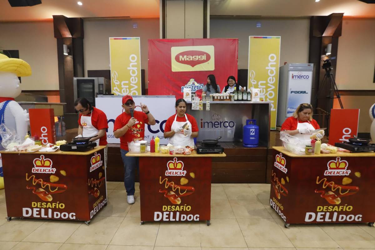 Deli Dog Challenge de Embutidos Delicias fue toda una sensación en el evento.