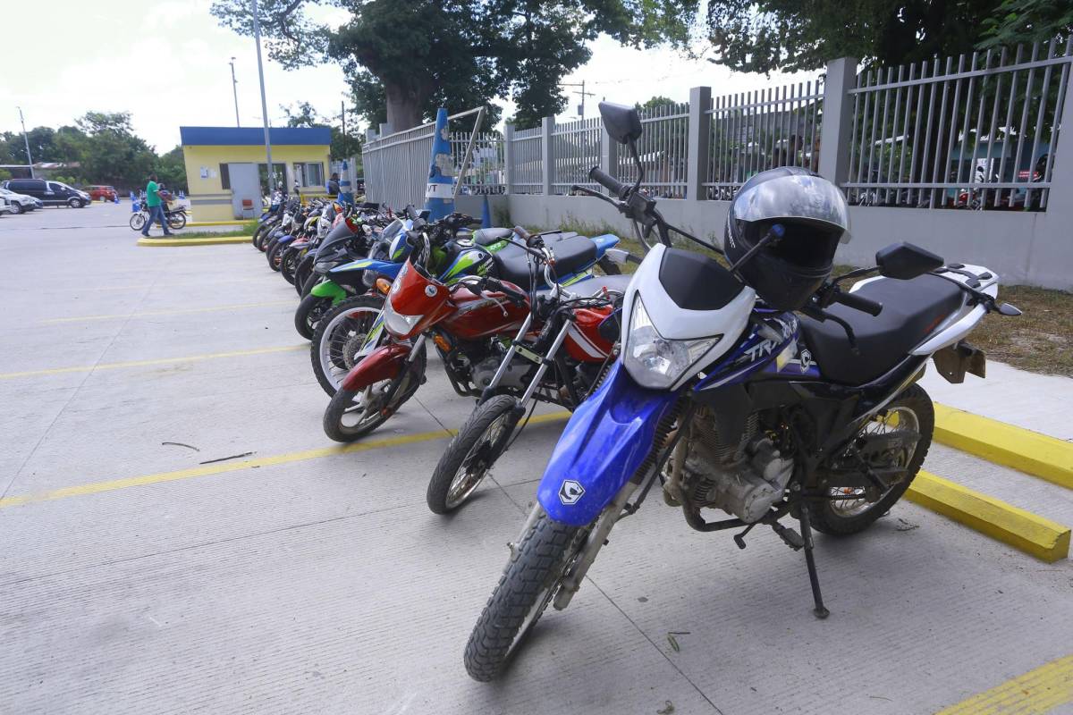 Más de 30 motocicletas decomisadas por carreras clandestinas en San Pedro Sula