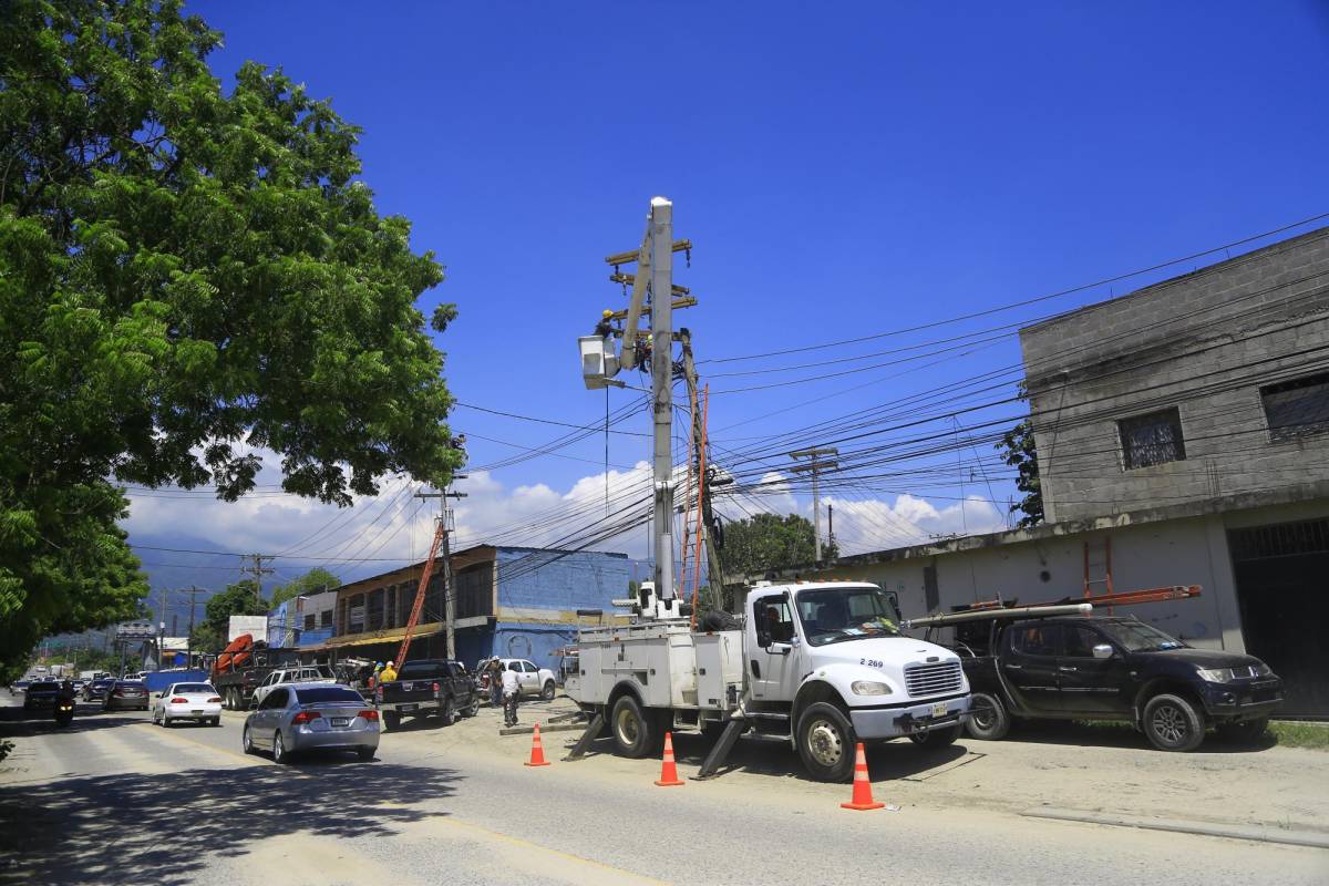 ¿Qué zonas no tendrán energía eléctrica esta semana en San Pedro Sula?