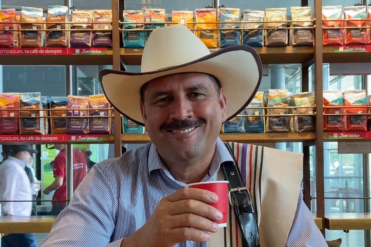 Muere el cafetero colombiano de la marca Juan Valdez