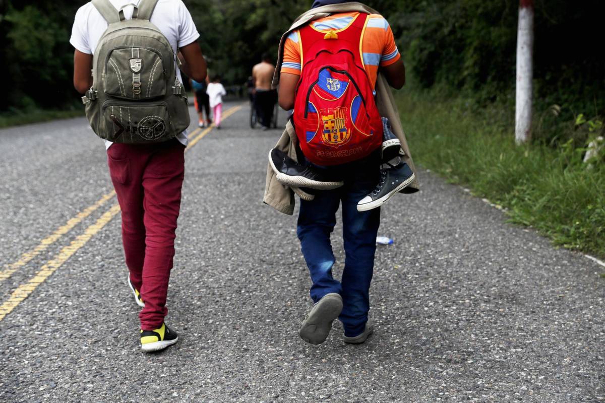 OIM: 63% de menores hondureños migra por cuenta propia