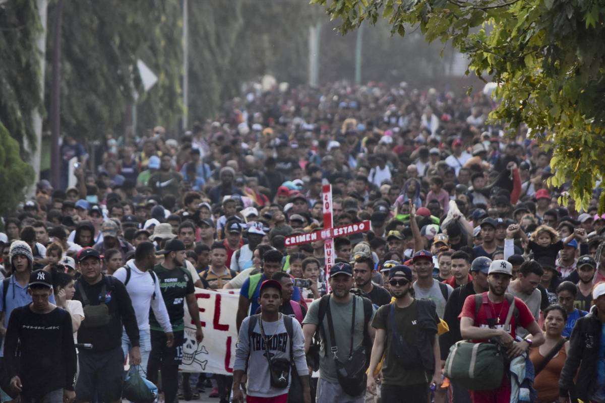 Gobierno de México afirma que es un país de “puertas abiertas” para migrantes tras caravana
