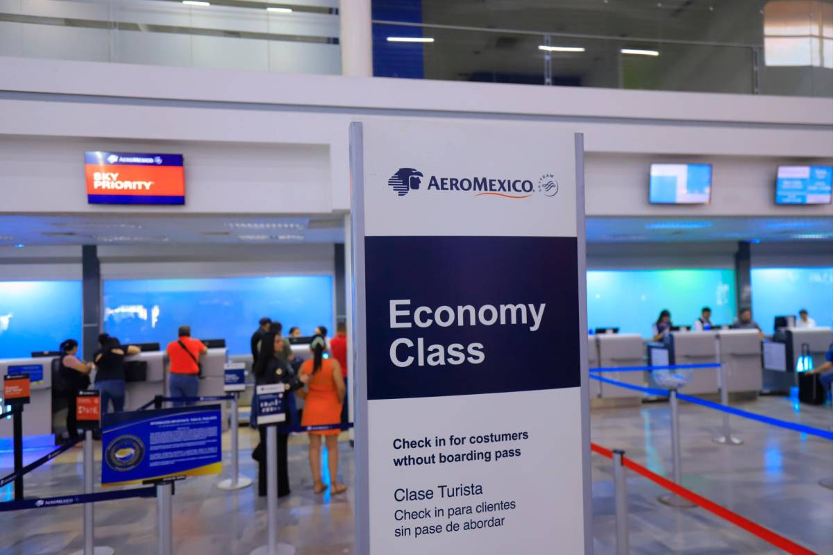 Aeroméxico disminuirá las frecuencias entre San Pedro Sula y México