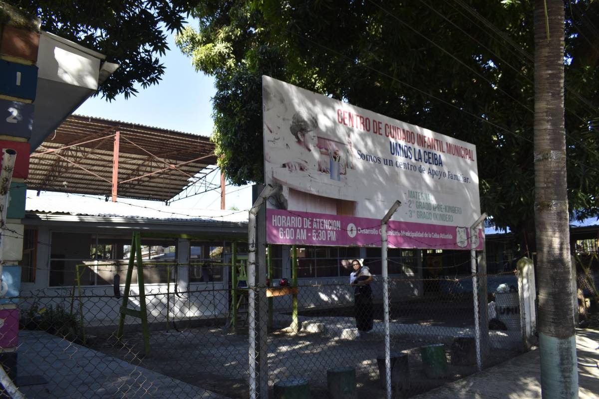 La Ceiba: Madres protestan contra Senaf por querer desalojar a guardería infantil