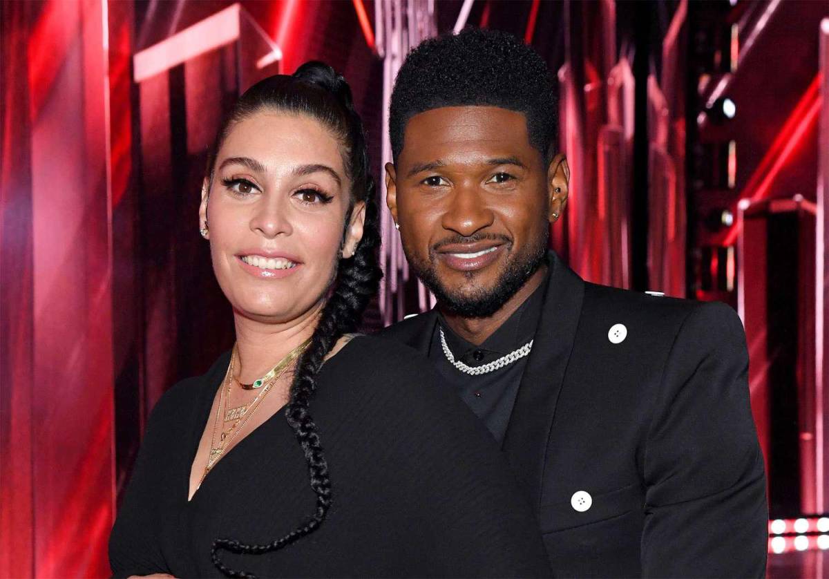 Usher se habría casado con su novia después del Super Bowl