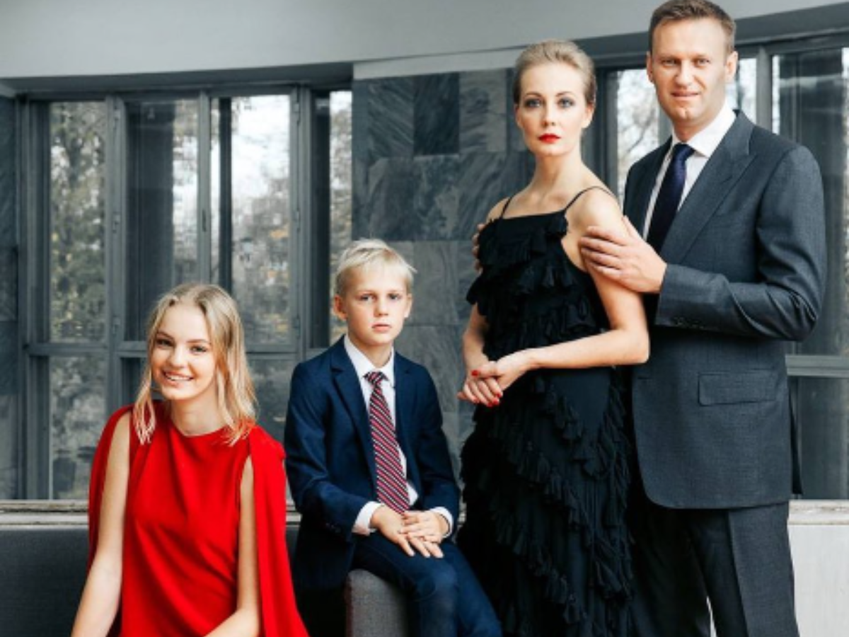 Familia de Alexéi Navalni, esposa e hijos del opositor de Vladimir Putín