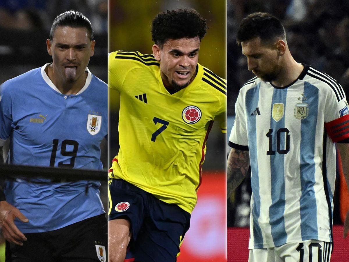 Tabla de posiciones de eliminatorias sudamericanas tras la quinta jornada