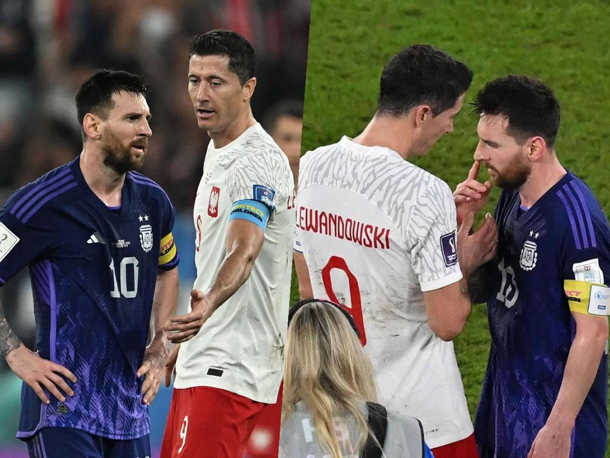 Messi reconoce su enfado con Lewandowski en el Mundial y revela el motivo